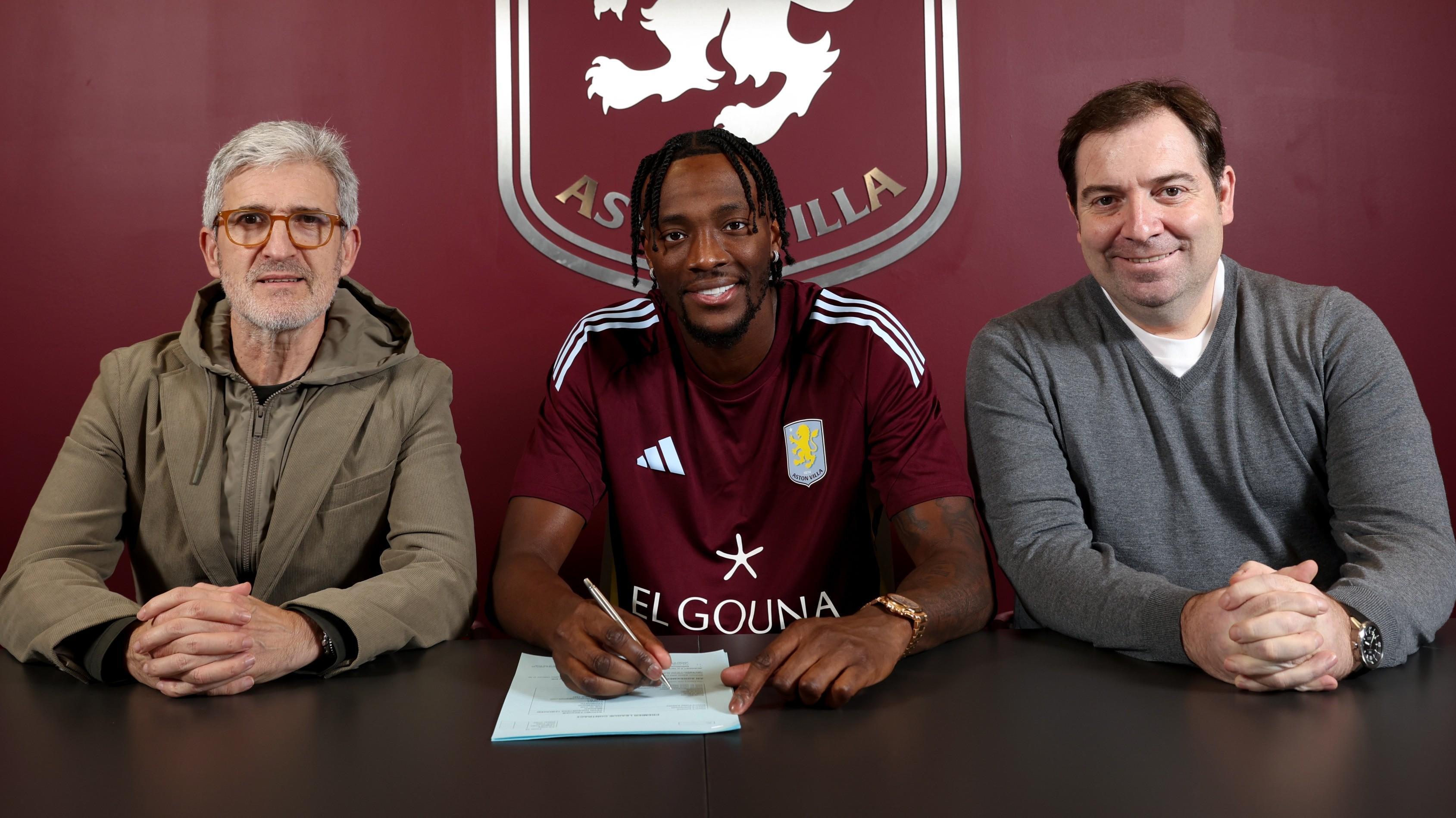 DB电竞-官方：维拉签下前锋亚伯拉罕；据悉转会费为2100万欧